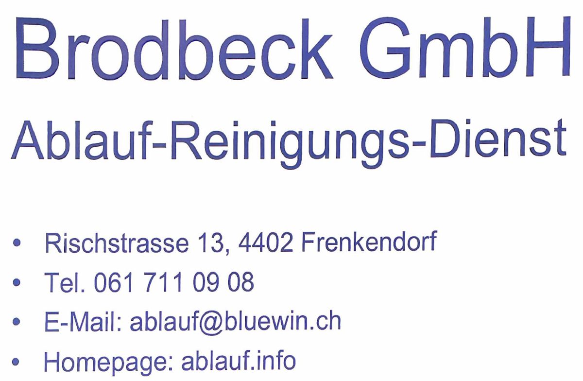 Ablauf + Reinigungs-Dienst Brodbeck GmbH