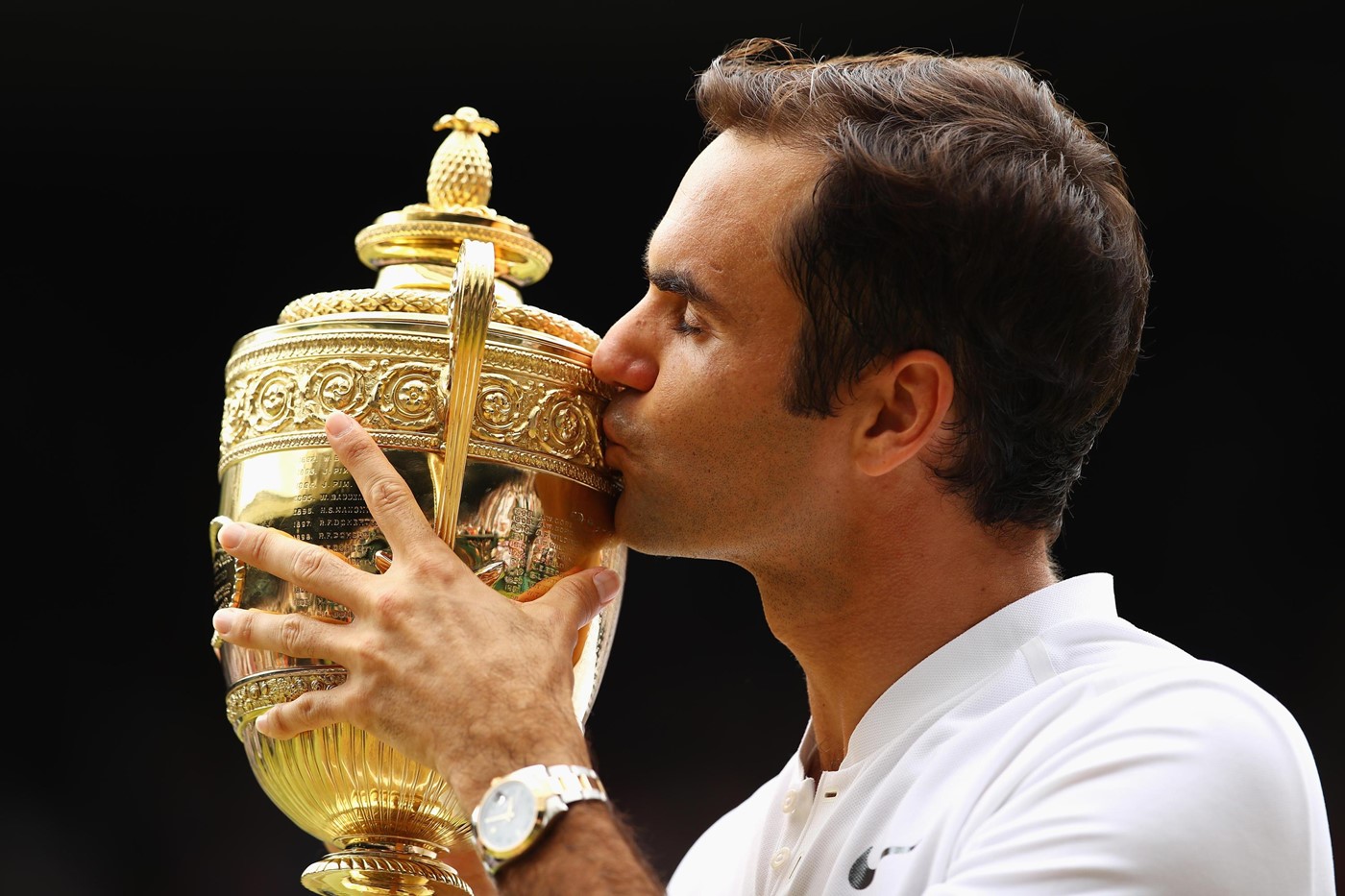 Federer in Wimbledon (Bild: Keystone)