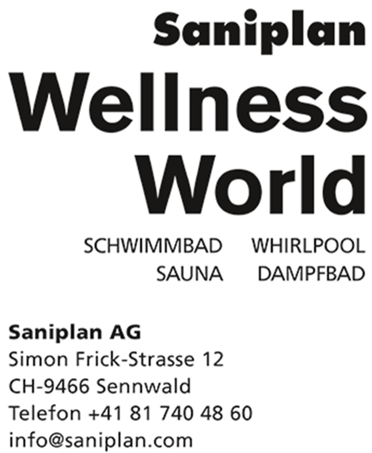 Saniplan AG Wellness World