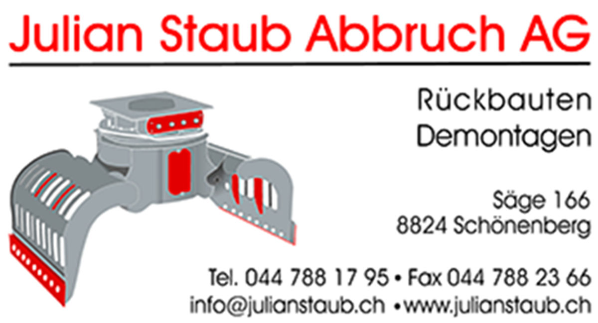 Julian Staub Abbruch AG