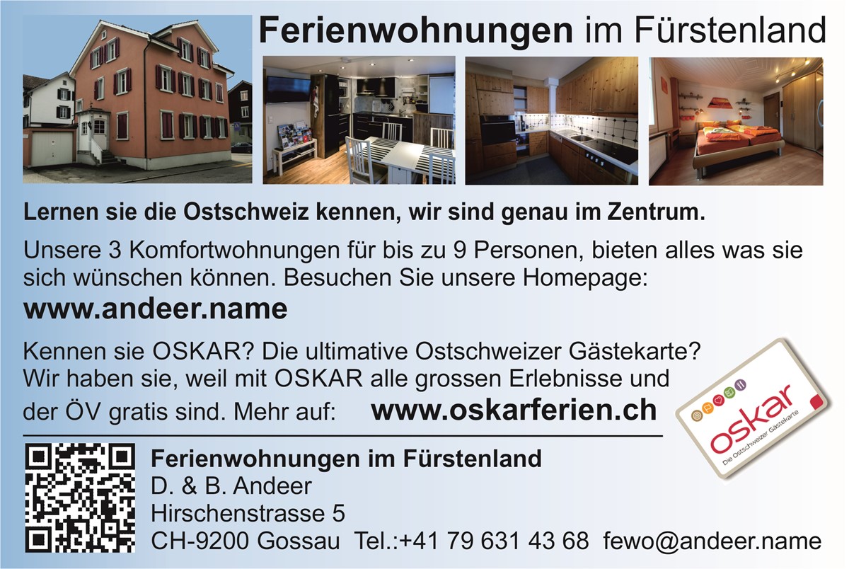 Ferienwohnung im Fürstenland (1)