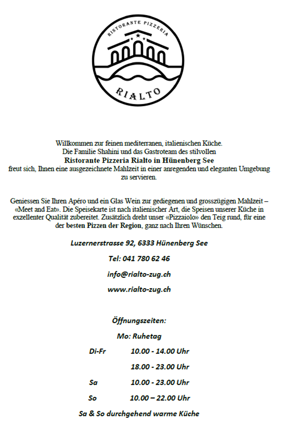 Rialto GmbH Hünenberg