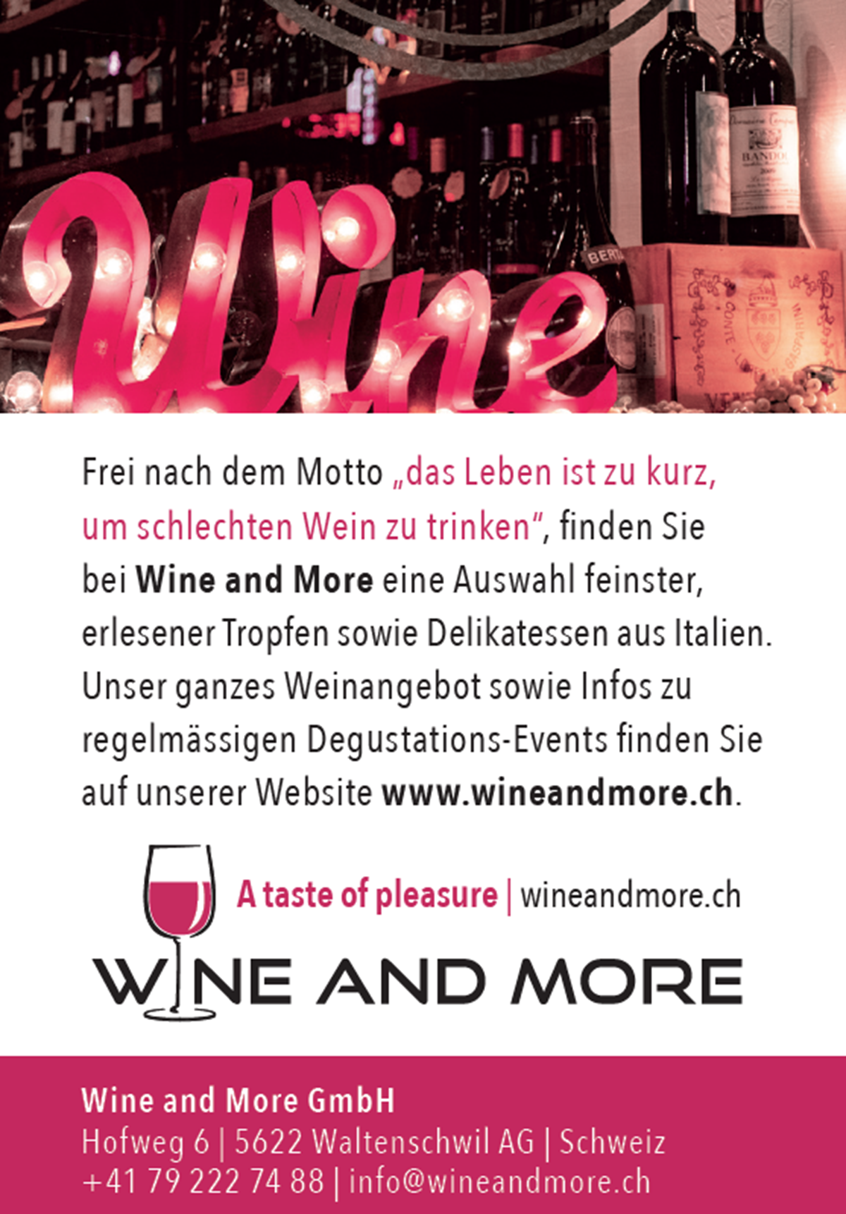 Wine and More GmbH