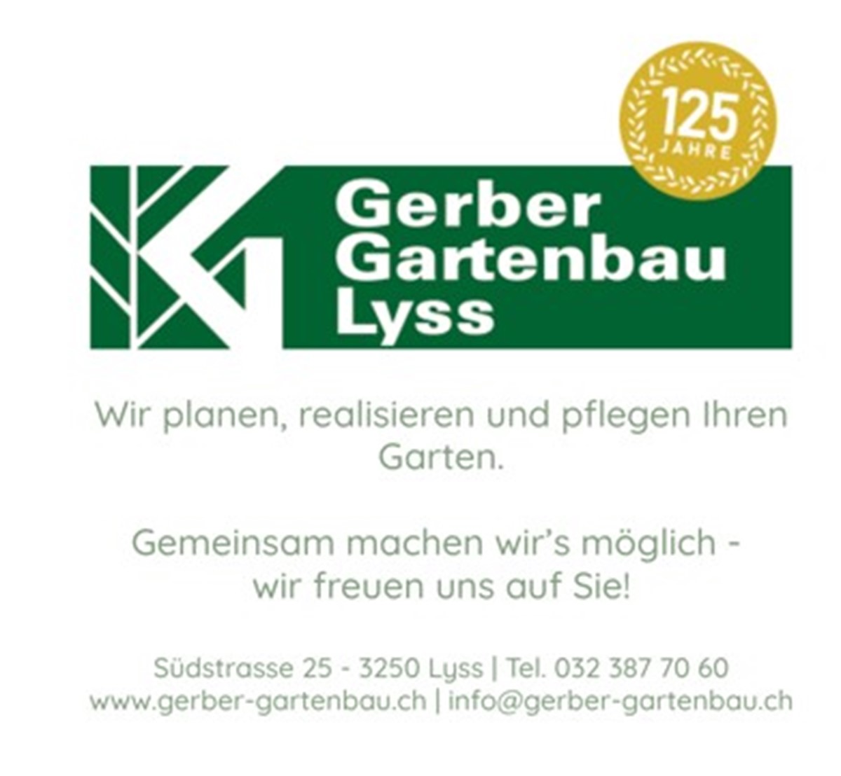 Gerber Gartenbau AG
