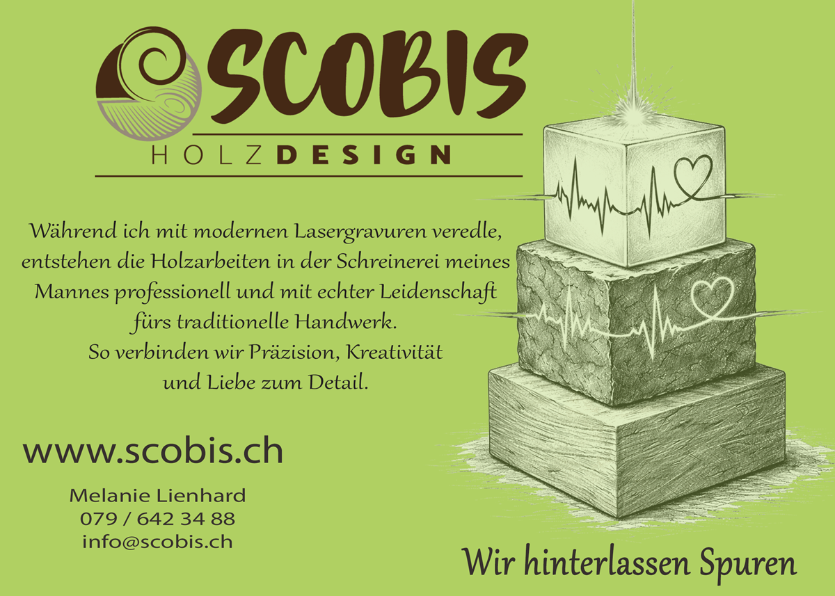 Scobis Holzdesign, Inhaberin Melanie Lienhard