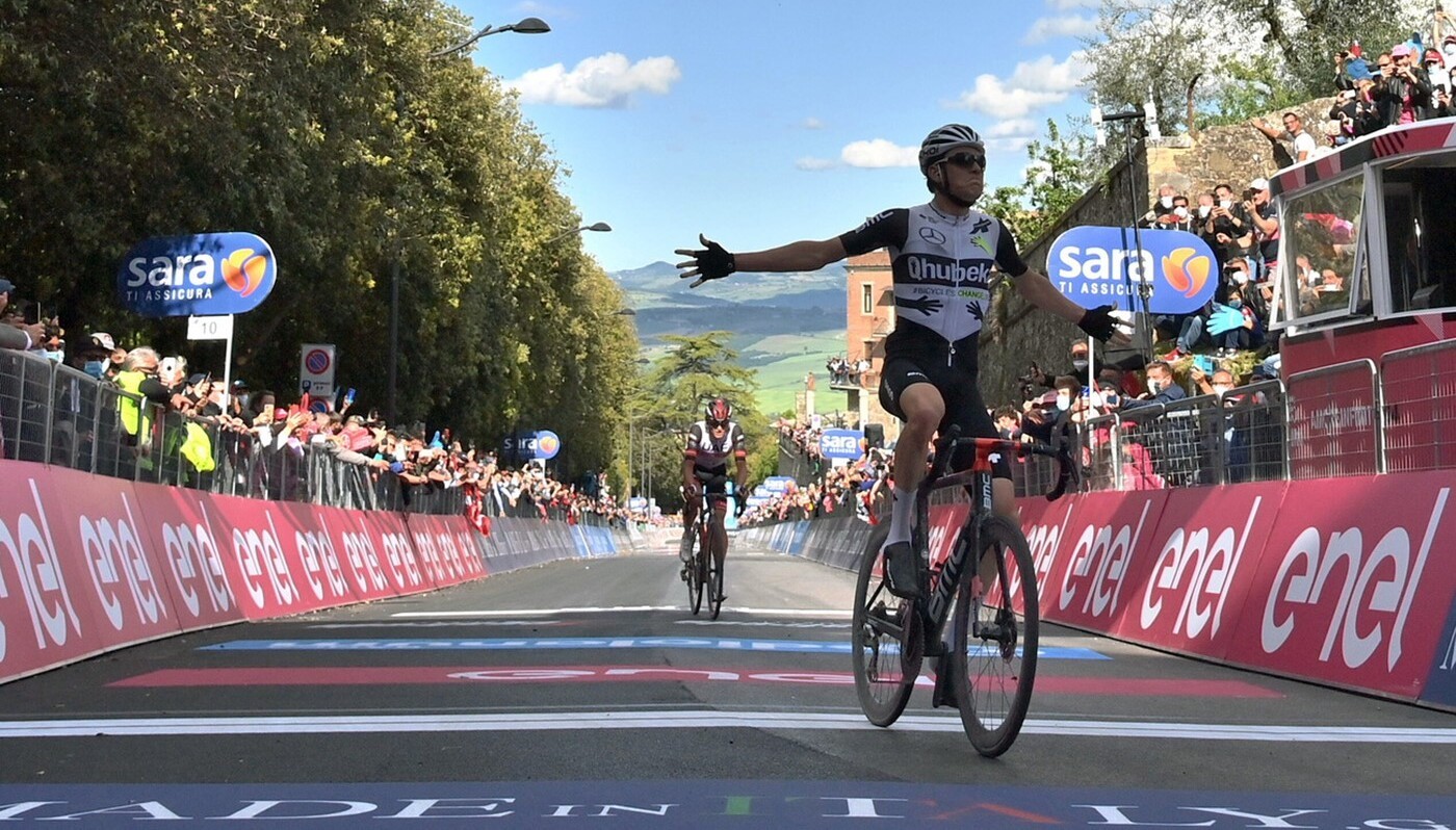 Siegfahrer auch am Giro (Bild: Keystone)